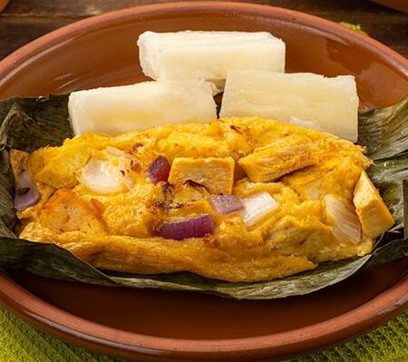 Ayampaco de pollo